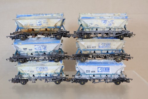 Hornby rake weathered br - rake,