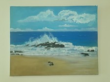 Original oil Painting "Splash