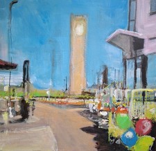 Rhyl original mixed media - original,