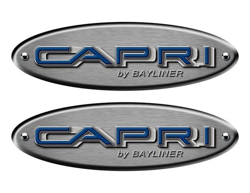 Bayliner capri oval stickers - bayliner,
