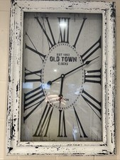 Old Town Wall Clock 58/50cm