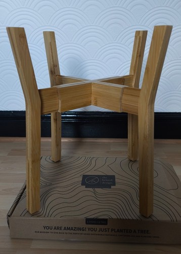 Wooden plant stand - plant,