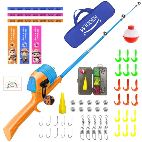 Kids fishing pole portable - kids,