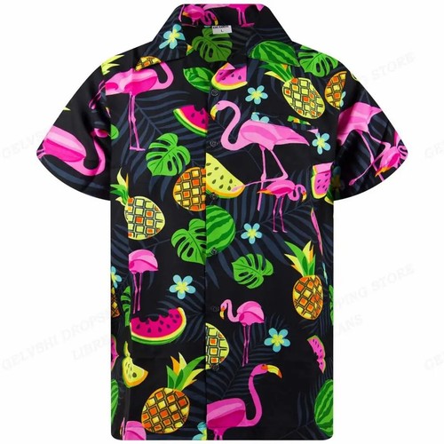 Mens button down tropical - mens,