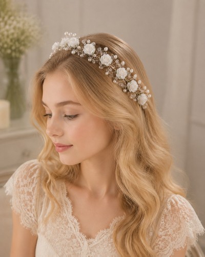 Bridal headdress flower bride - flower,