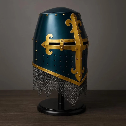 Crusader helmet knight - crusader,
