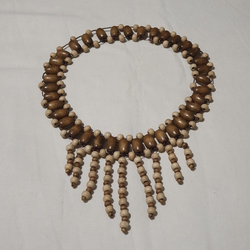 Brown cream beige wooden - beige,