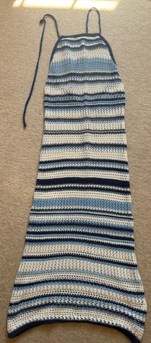 Crochet blue and cream - crochet,