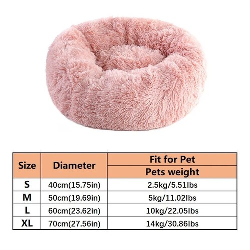 Dog bed donut - bed, round