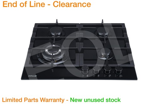 End line 60cm black - of, gas