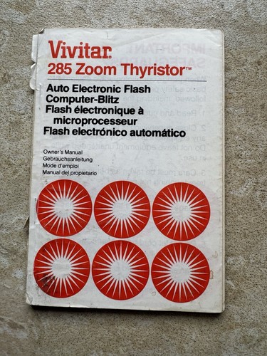 Vivitar 285 zoom thruster - zoom,