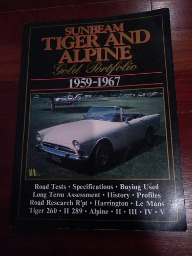 Sunbeam alpine and tiger - and,