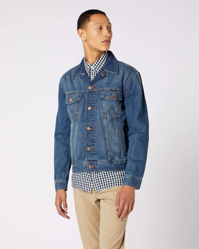 Wrangler western denim jacket - western,