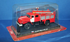 URAL 2 4X4 2004 RUSSIAN FIRE SERVICE PUMP  - 1/64 scale by Del Prado