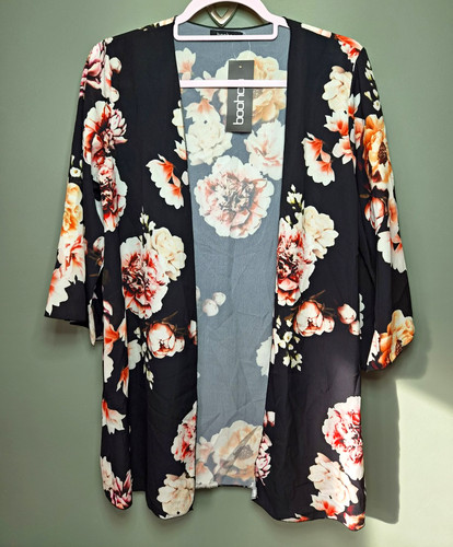 Boohoo black floral - boohoo,