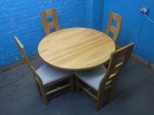 Solid chunky round oak - chunky,