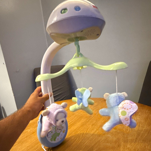Fisher price musical cot - musical,