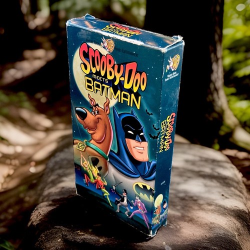 Scooby doo meets batman vhs - batman,