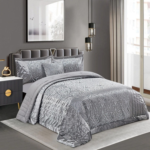 3pcs jacquard velvet bedspread - 3pcs,