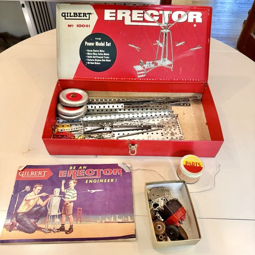 Vintage gilbert erector set - erector,