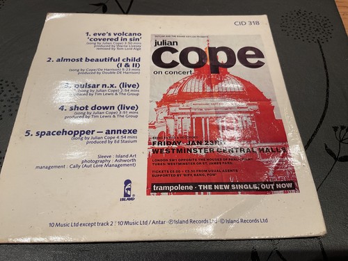 Julian cope single eve - cope, cd