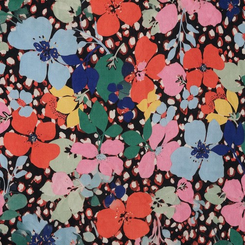 Floral print chiffon - print,