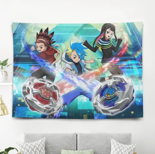 Beyblade tapestry wall - beyblade,