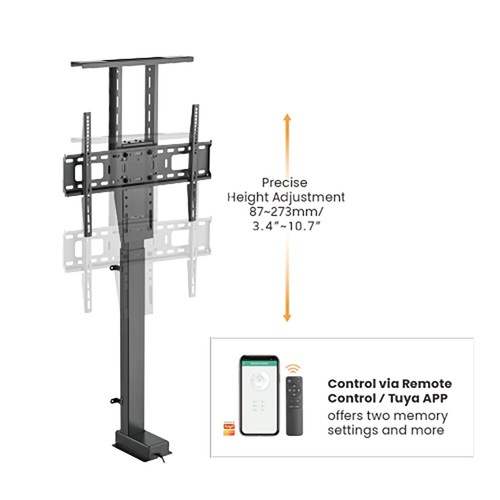 Motorized lift stand mount - tv,