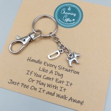 Scottie Dog Keyring – Personalised Silver Gift for Dog Lovers