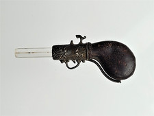 Victorian Antique Flintlock Pistol Perfume Atomizer Q766