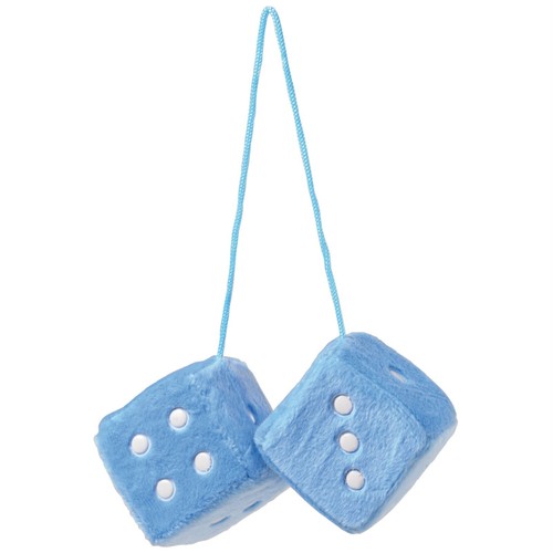 Sumex blue white - white, fluffy