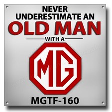 NEVER UNDERESTIMATE AN OLD MAN