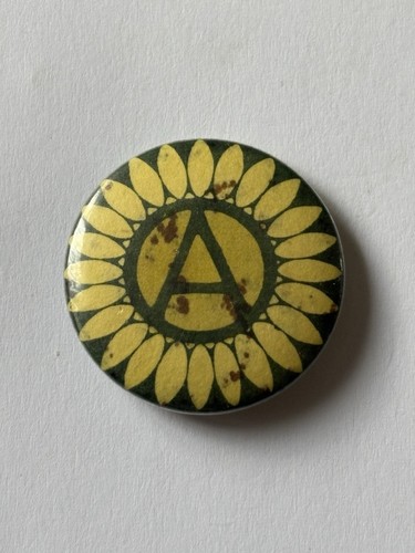 1980s green anarchist - anarchist, tin