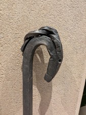 Hand Forged Horse head fire Poker