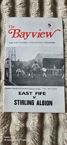 East fife stirling albion - vs,