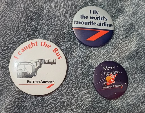 Vintage british airways badges - airways,