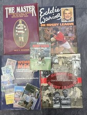 5 Rugby League Memorabilia Books