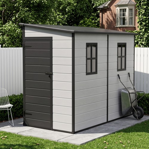 Lean garden shed - lean-to, 8x4ft