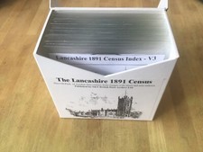 Lancashire 1891 Census  CD SET vgc