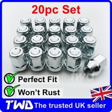 20x ALLOY WHEEL NUTS FOR MAZDA