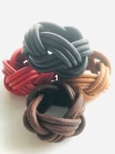 Handmade leather Scouts Woggle