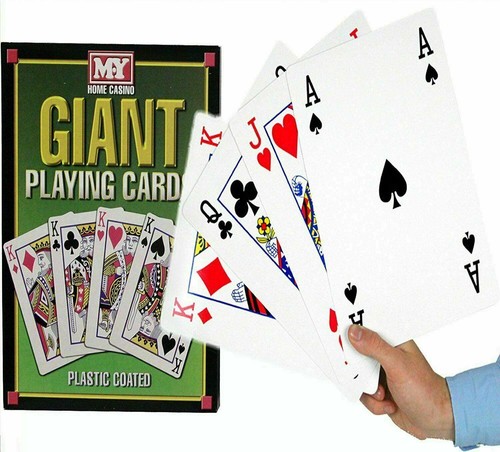 Gigantic playing cards - playing,