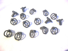 15 x LEGO Dark Bluish Gray