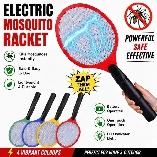 Bug zapper racket fly killer - zapper,