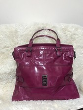 Ladies Mulberry Handbag Maggie Leather Large Respberry "VGC"