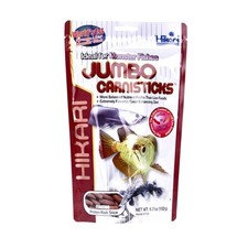 Hikari Jumbo Carnisticks 182g Fish Food Arowana Large Carnivore Aquarium Fish