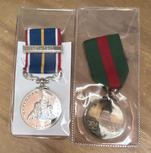 National service medal - national,