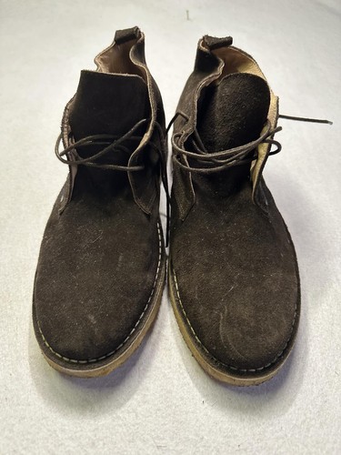 Crew clothing brown suede - crew, co.