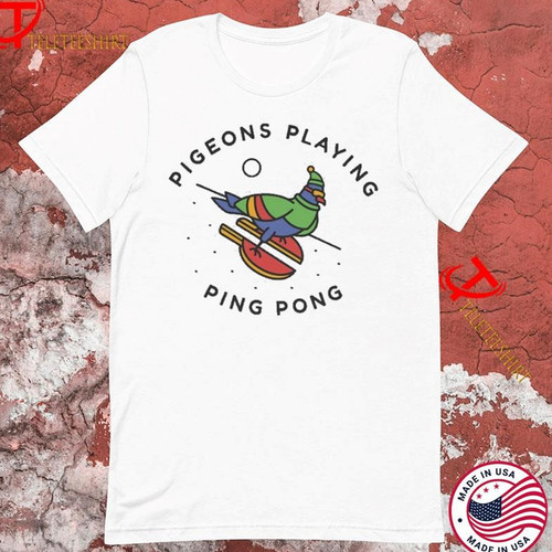 Pigeons playing ping pong - pigeons,