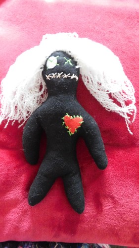 Voodoo doll two sided - ,